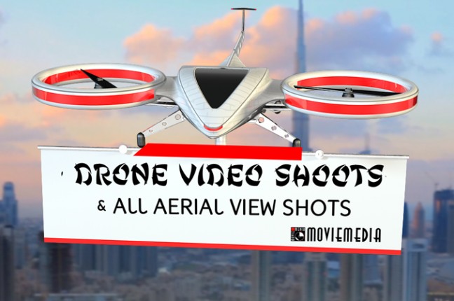 Aerials using drones