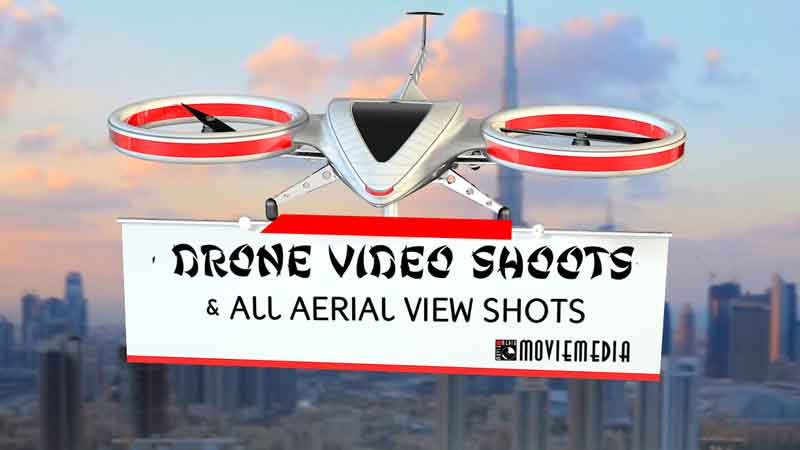 Aerials using drones